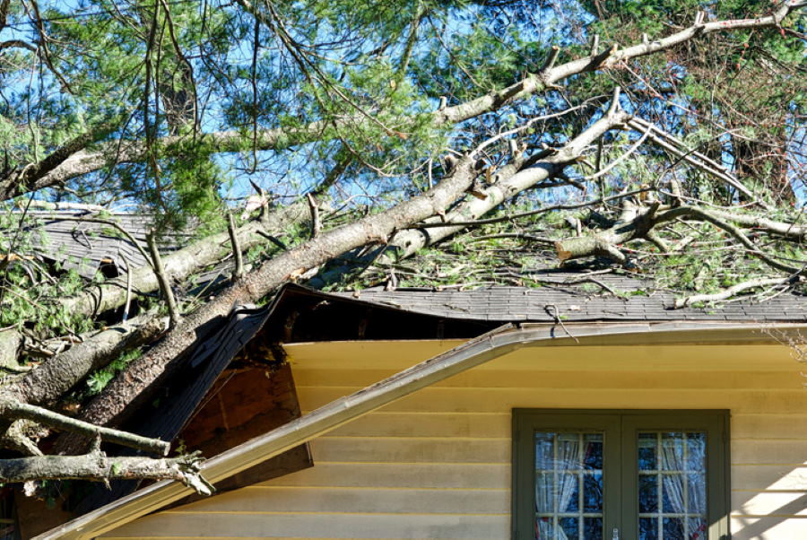 Storm Damage by JK Roofing & Construction